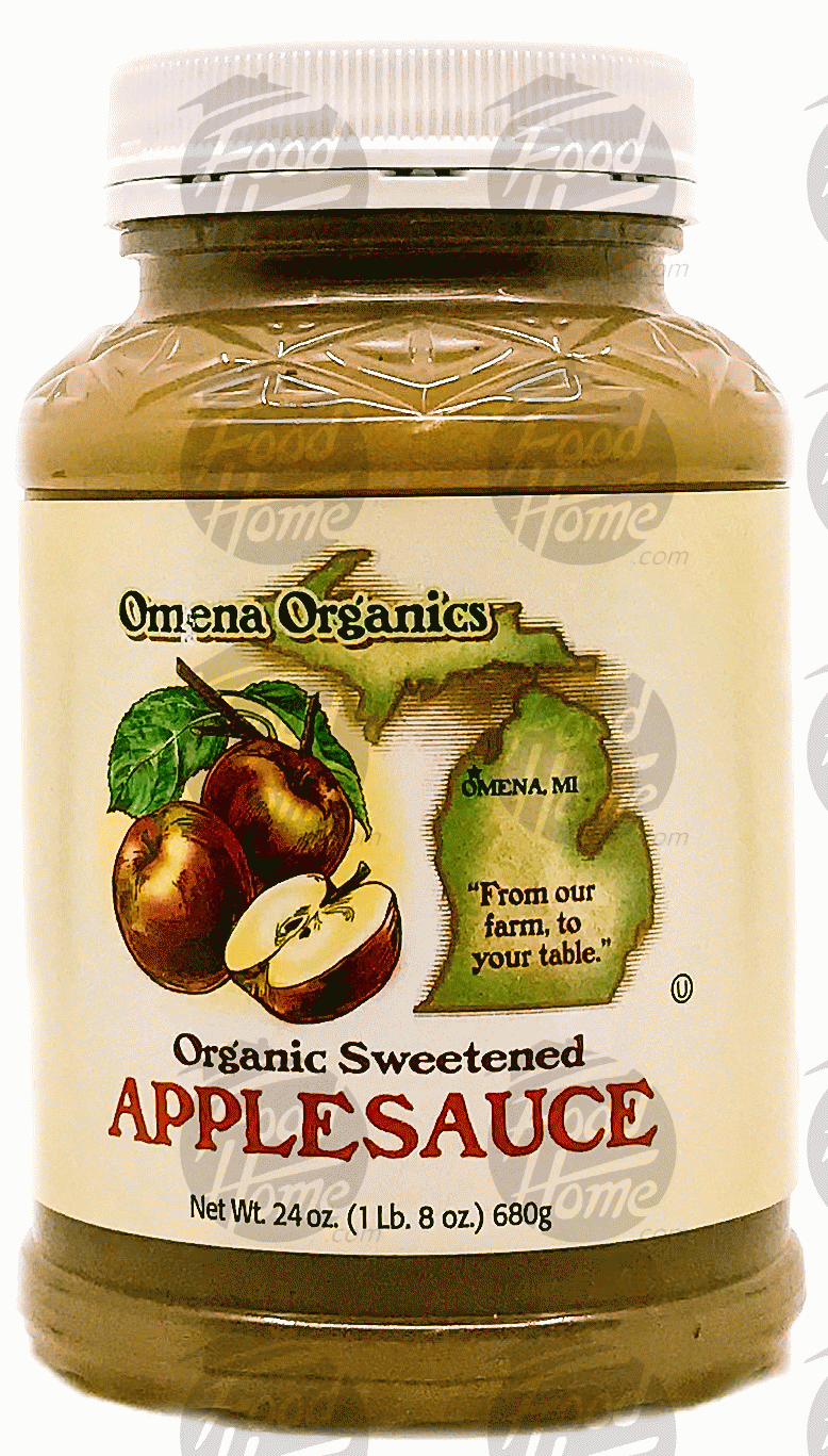 Omena Organics  applesauce, organic sweetened Full-Size Picture